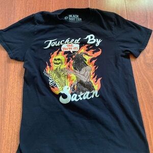 Touched by Satan Horror T Shirt